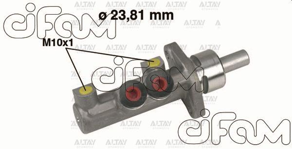 FREN ANA MERKEZ MEGANE I 96-03 / SCENIC 99-03 ABSLİ - ASRSİZ ALUMİNYUM 23.81mm