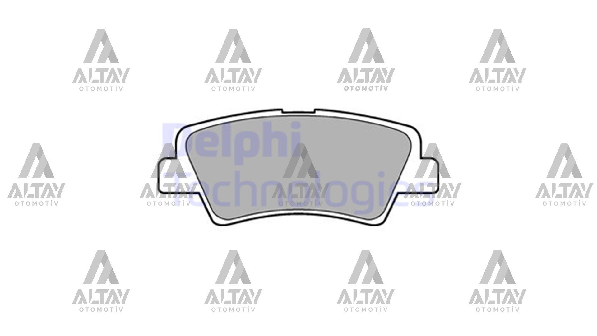 FREN BALATA ACCENT 11-18 BLUE / ELANTRA 11-20 / I-30 12-16 / I-20 14-21 / RIO 12= / CEED / SOUL / I-40 DİSK ARKA