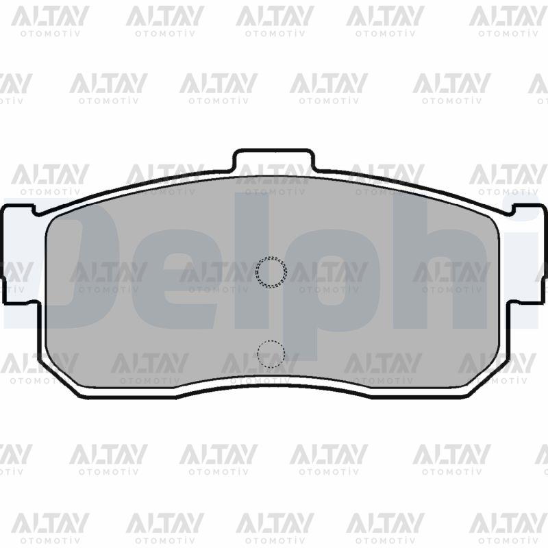 FREN BALATA ALMERA 00= / MAXIMA 96-00 ARKA