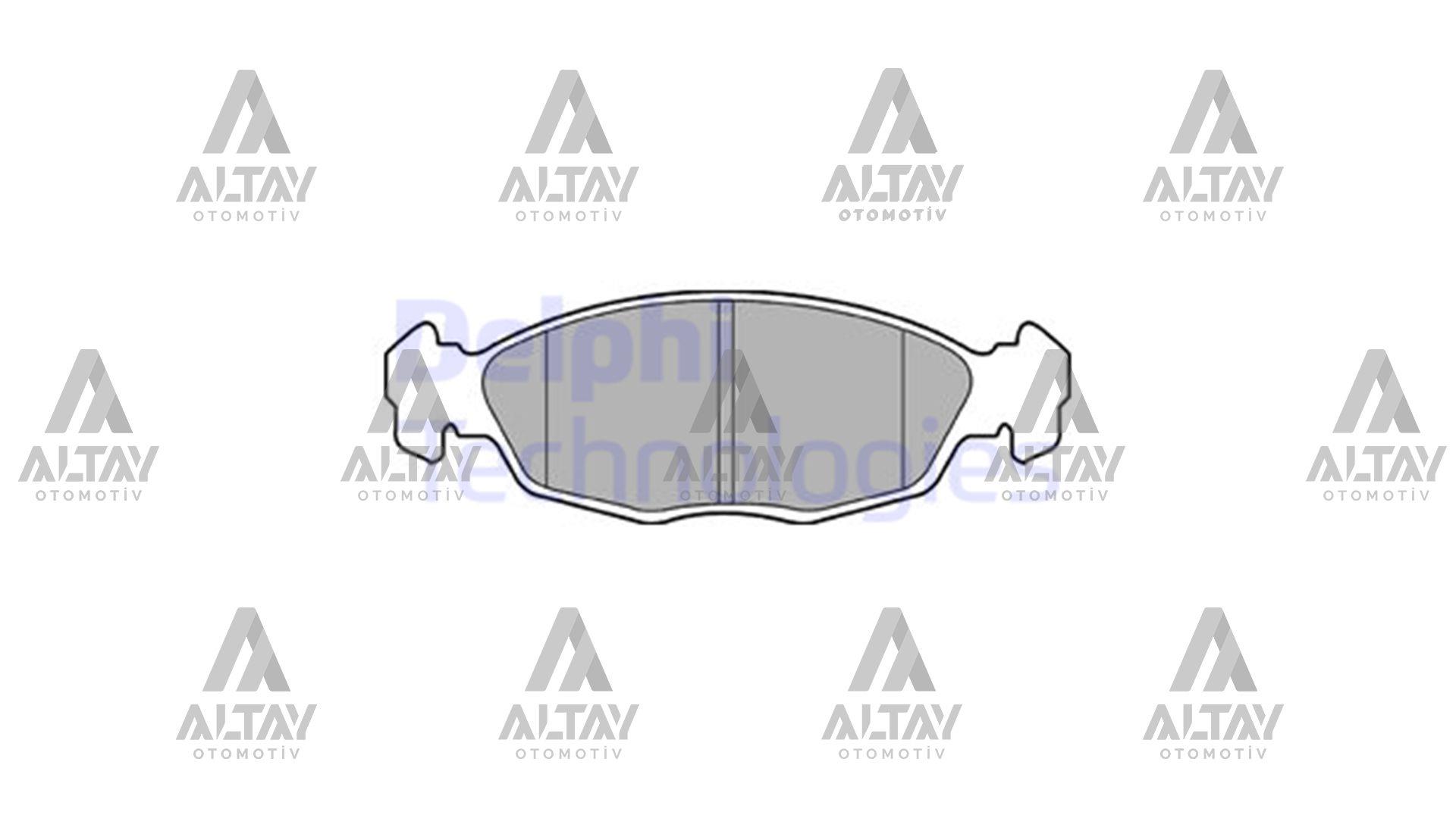 FREN BALATA ASTRA F  91-02 / CORSA B 93-00 / COMBO B 94-01 / CORSA A 83-93 / VECTRA A 88-95 ÖN