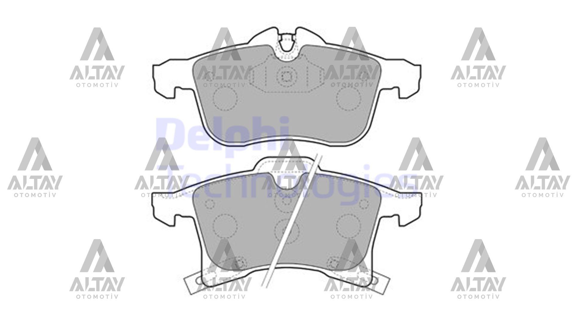 FREN BALATA ASTRA H 04-10 / COMBO C 01-06 / CORSA E 14= / MERIVA B 10= / ZAFIRA B 05-11 ÖN
