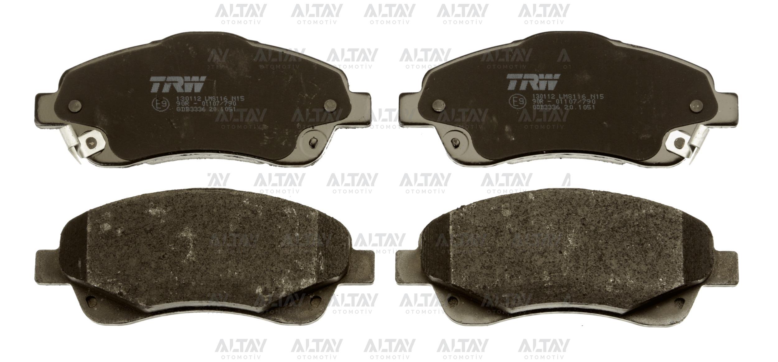 FREN BALATA AVENSIS 03-08 / COROLLA VERSO 04-09 ÖN