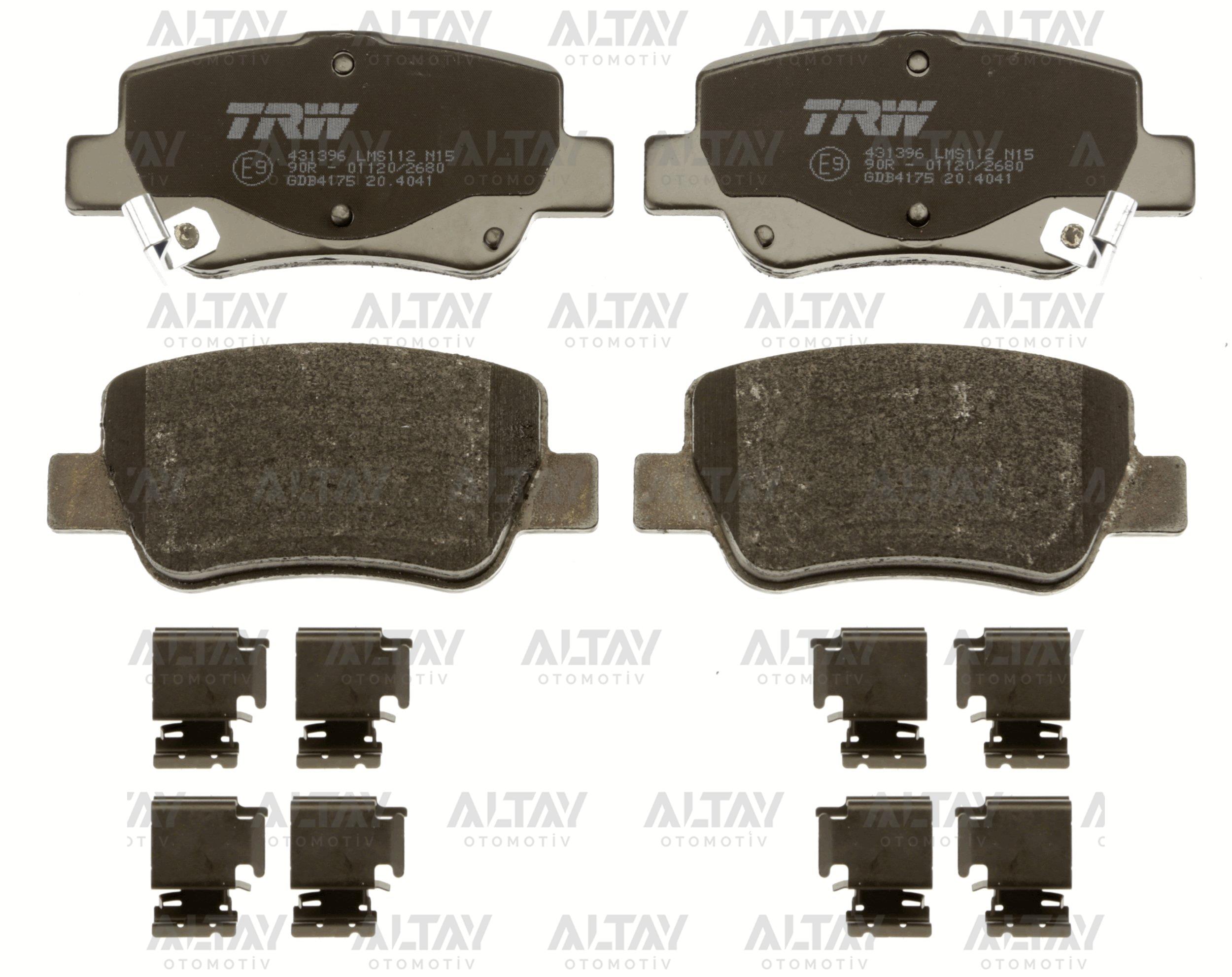 FREN BALATA AVENSIS 09-18 DİSK ARKA