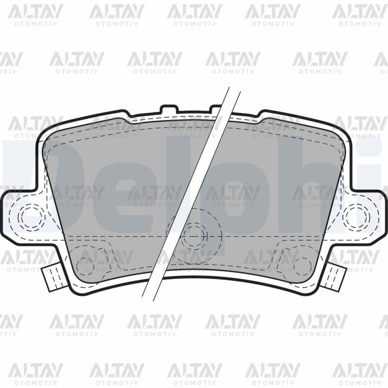 FREN BALATA CIVIC 07-11 HB / CIVIC 2012= HB ARKA