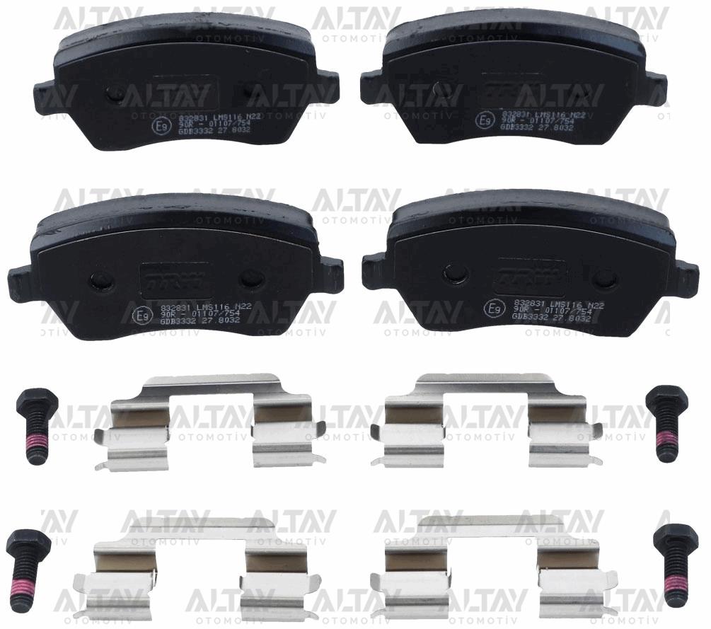 FREN BALATA CLIO III 06= / DUSTER 10= / MICRA 03= K12 / NOTE 06= / SWIFT 05= ÖN