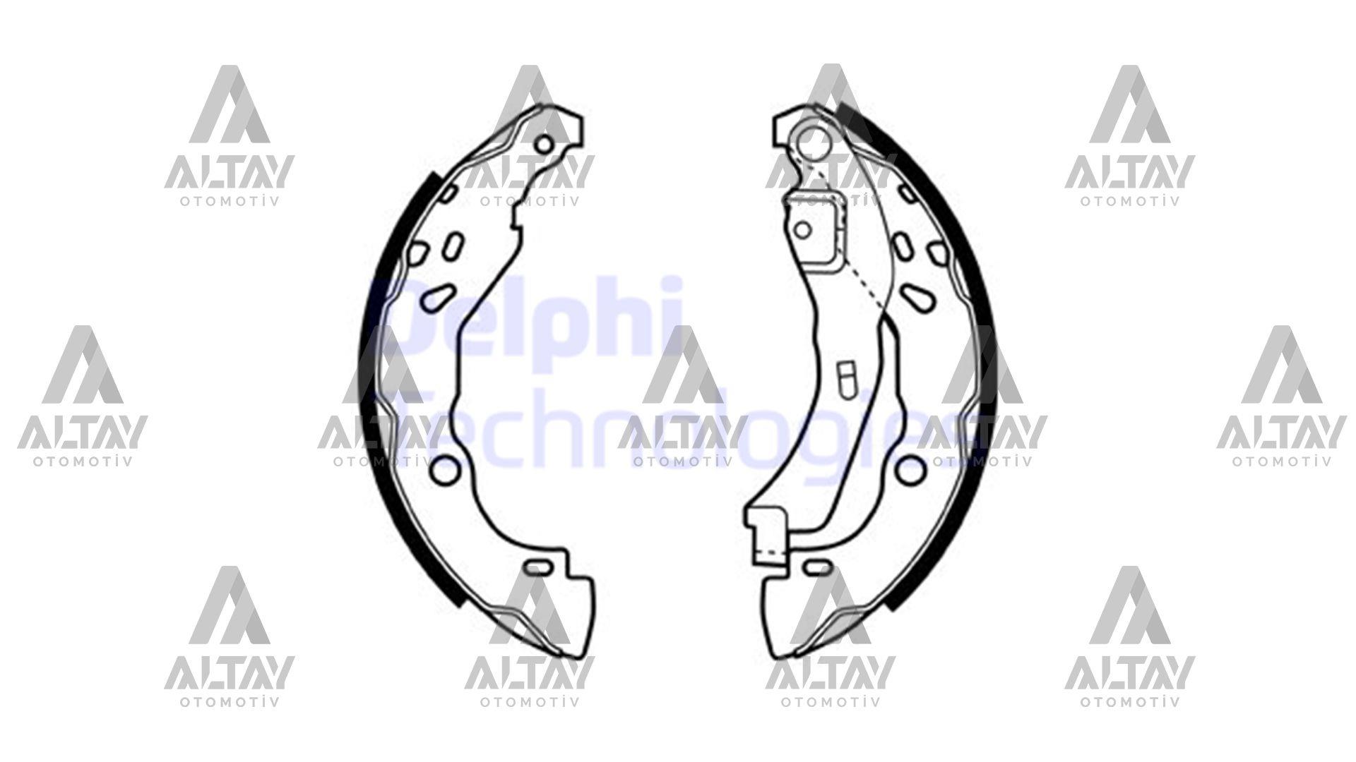 FREN BALATA CLIO IV 12= / C-ELYSEE 12= / 301 12= / C3 II 09-16 / C3 III 16= / CLIO II 00-08 / LOGAN 12= / SANDERO 08= / DS3 15-19 / MATRIX 01-10 / MICRA 10-15 K13 / NOTE 13= / 208 I 16= LEVYELI PABUÇ ARKA