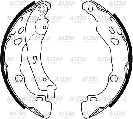 FREN BALATA CLIO IV 12= / C-ELYSEE 12= / 301 12= / C3 II 09-16 / C3 III 16= LEVYELİ PABUÇ ARKA
