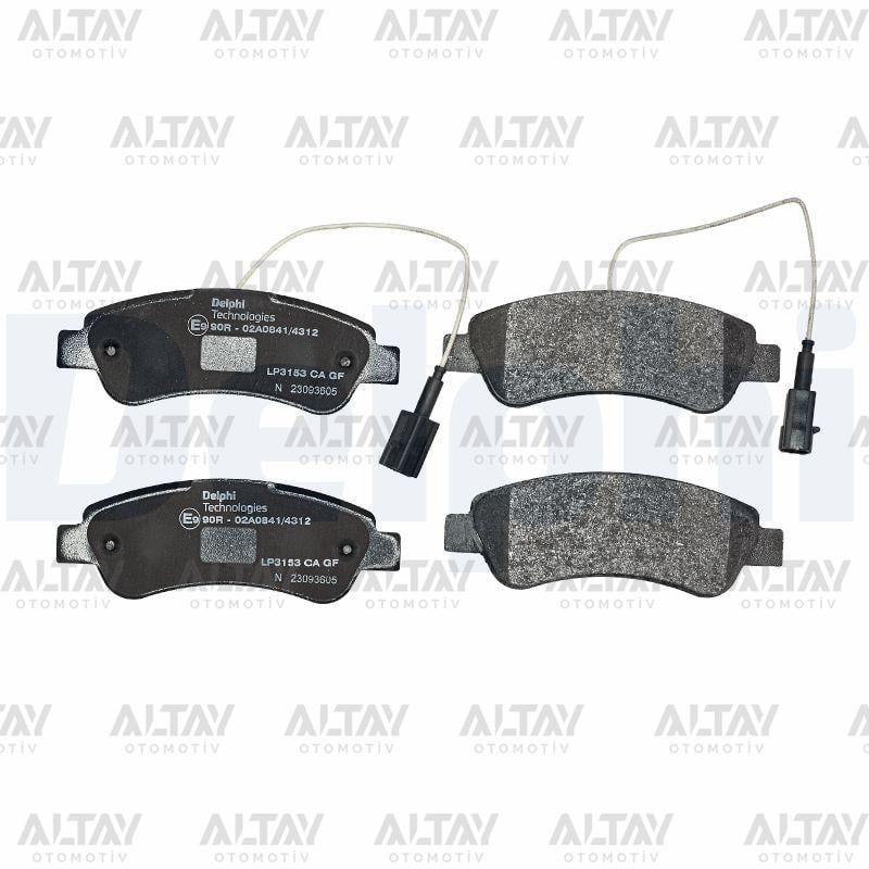 FREN BALATA DUCATO 12-14 / JUMPER 12-14 / BOXER 12-14 (CIFT FISLI UZUNLUK 136.9mm) ARKA