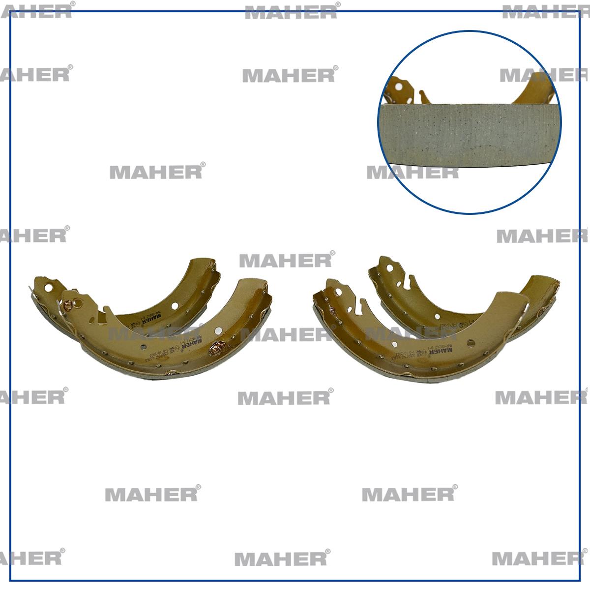 FREN BALATA H-100 94-06 MİNİBÜS / SSANGYONG REXTON / ACTYON / MUSSO PABUÇ ARKA (OEM TİP)