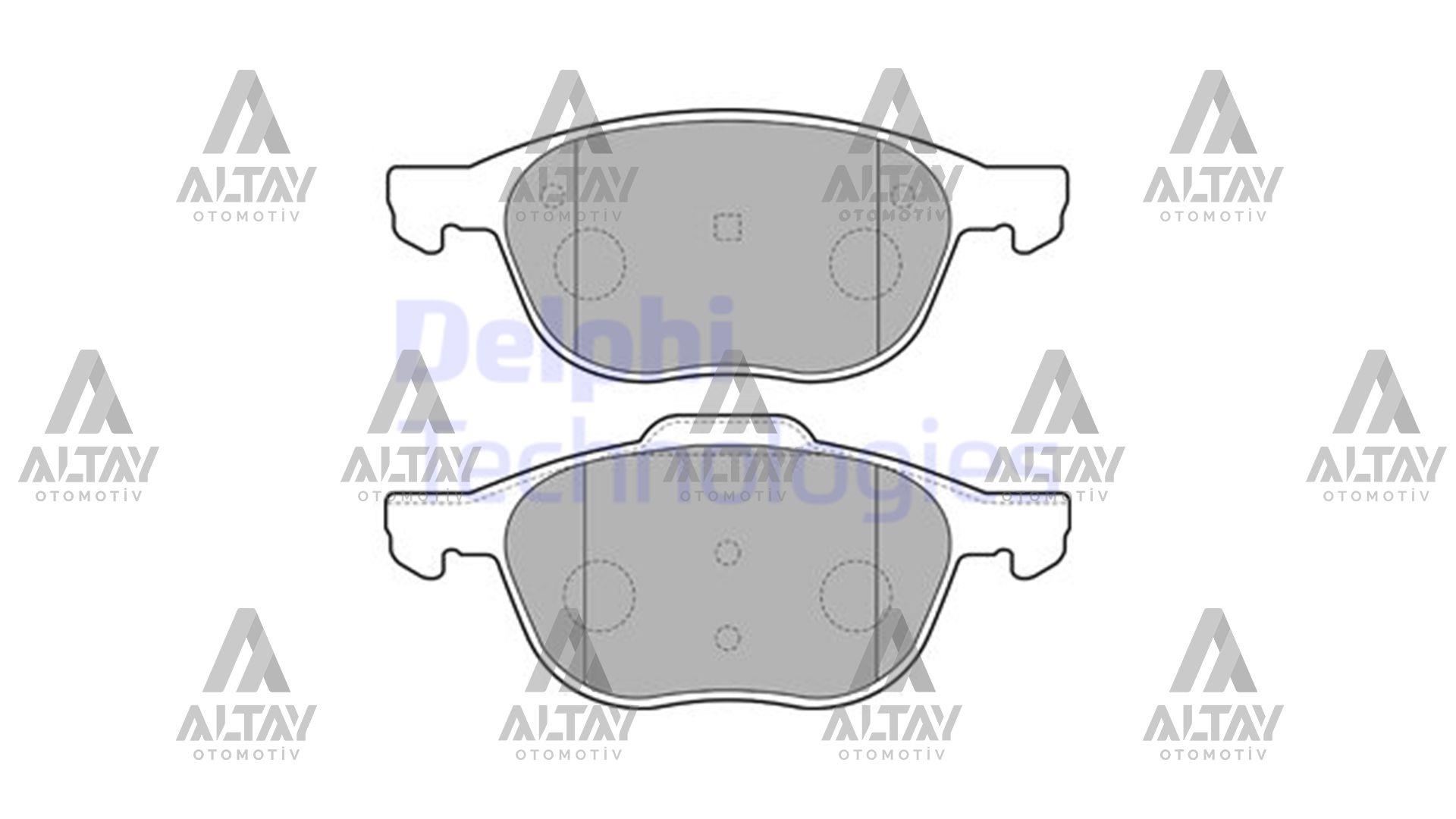 FREN BALATA MAZDA 3 03-08 / PRIMERA 03= / C5 / C-MAX / FOCUS / VECTRA C / S-40 / C-70 ÖN