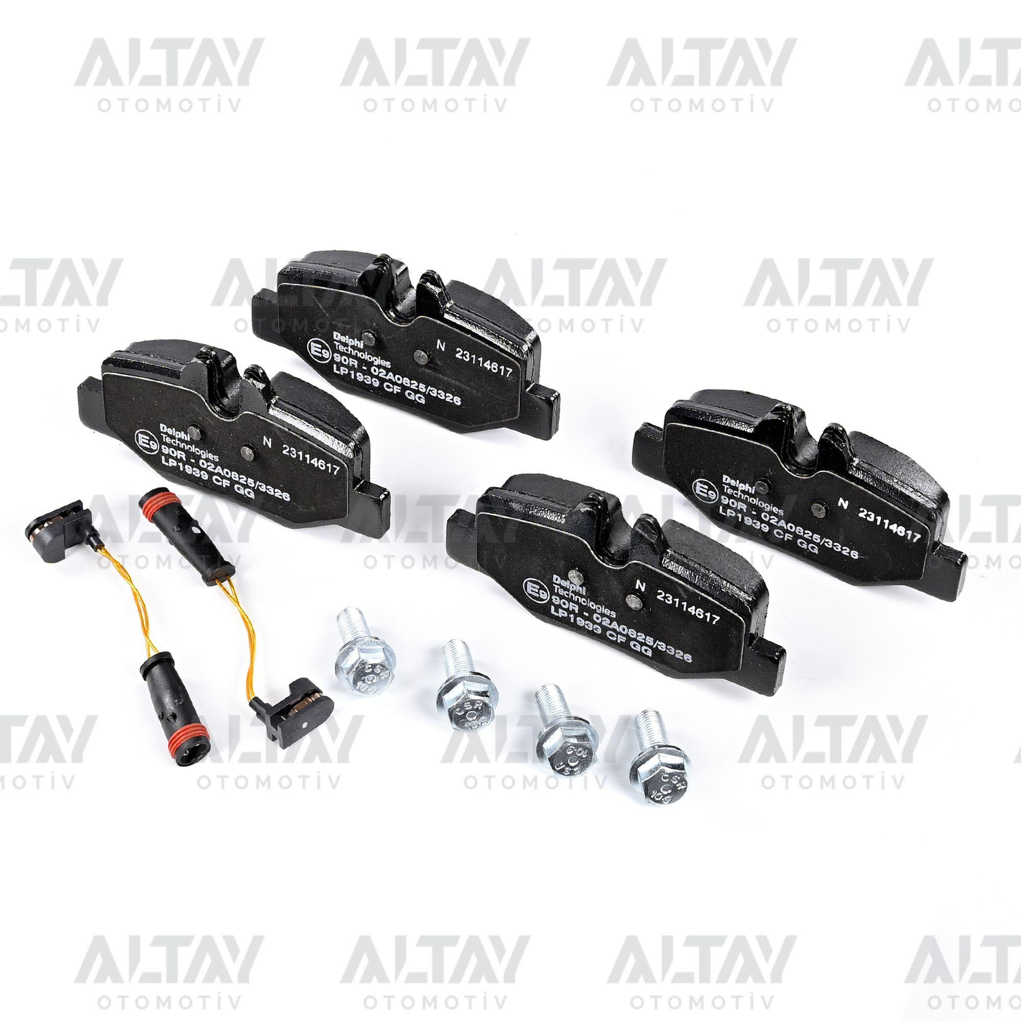 FREN BALATA MERCEDES VITO 03-14 W639 / VIANO 03-14 W639 ARKA FİŞLİ
