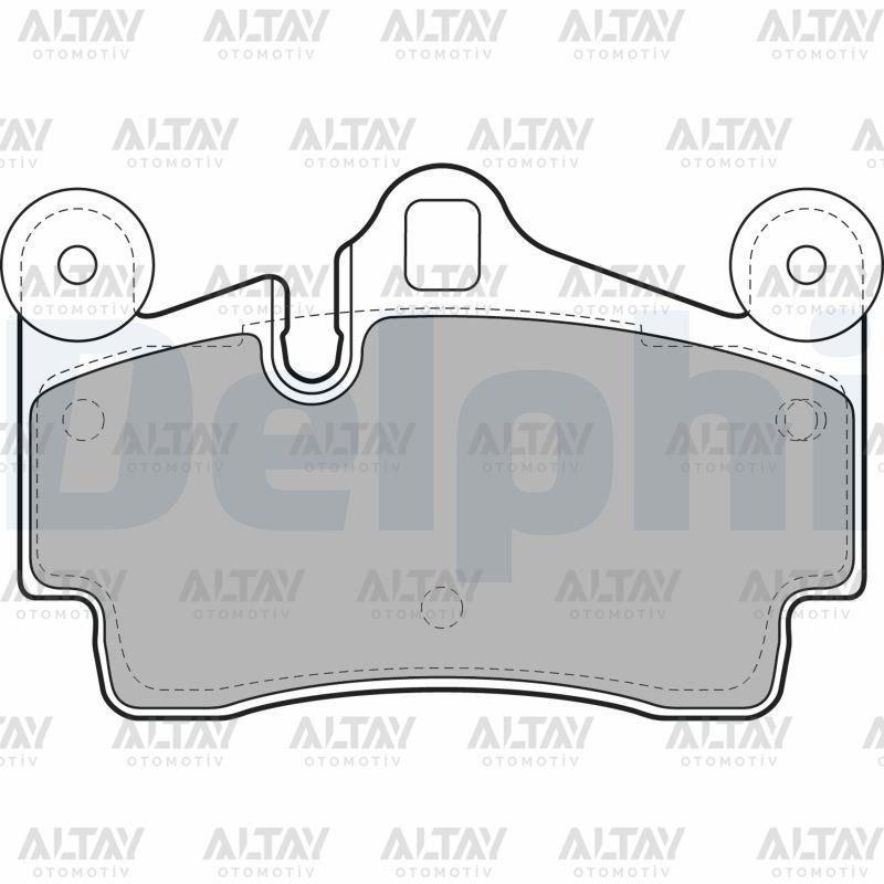 FREN BALATA Q7 06-15 / TOUAREG 02-10 / Q7 06-15 / CAYENNE 02-10 (17 JANT) ARKA