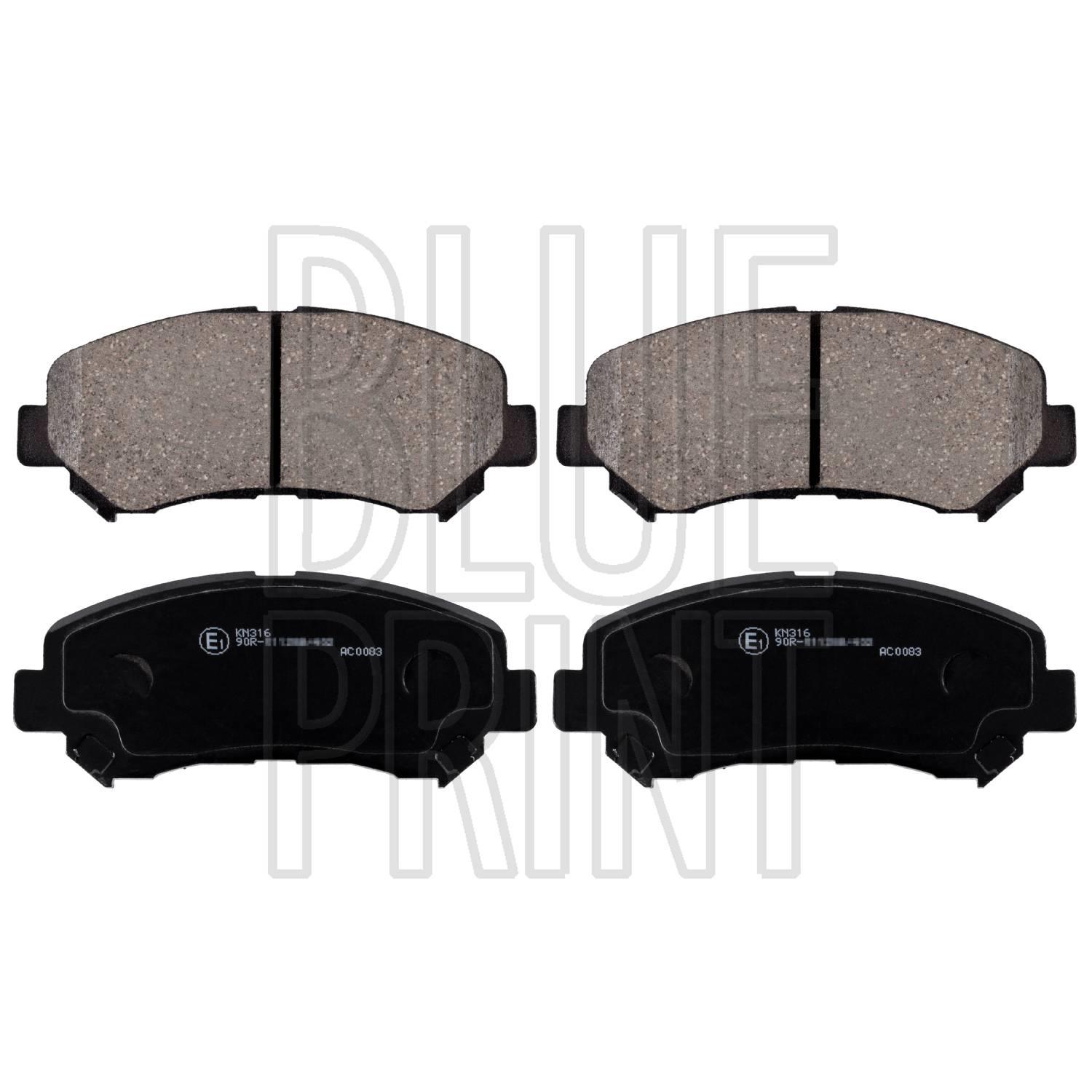 FREN BALATA QASHQAI 07-13 / X-TRAIL 08-13 ÖN AKEBONO FREN SİSTEMİ