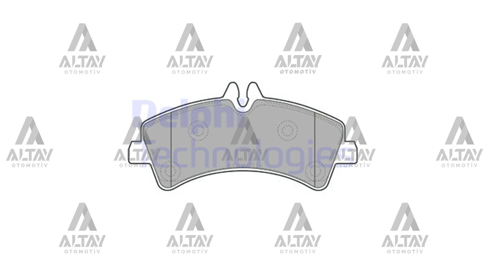 FREN BALATA SPRINTER 06-09 / CRAFTER 06-16 ÇİFT TEKER 5T ARKA