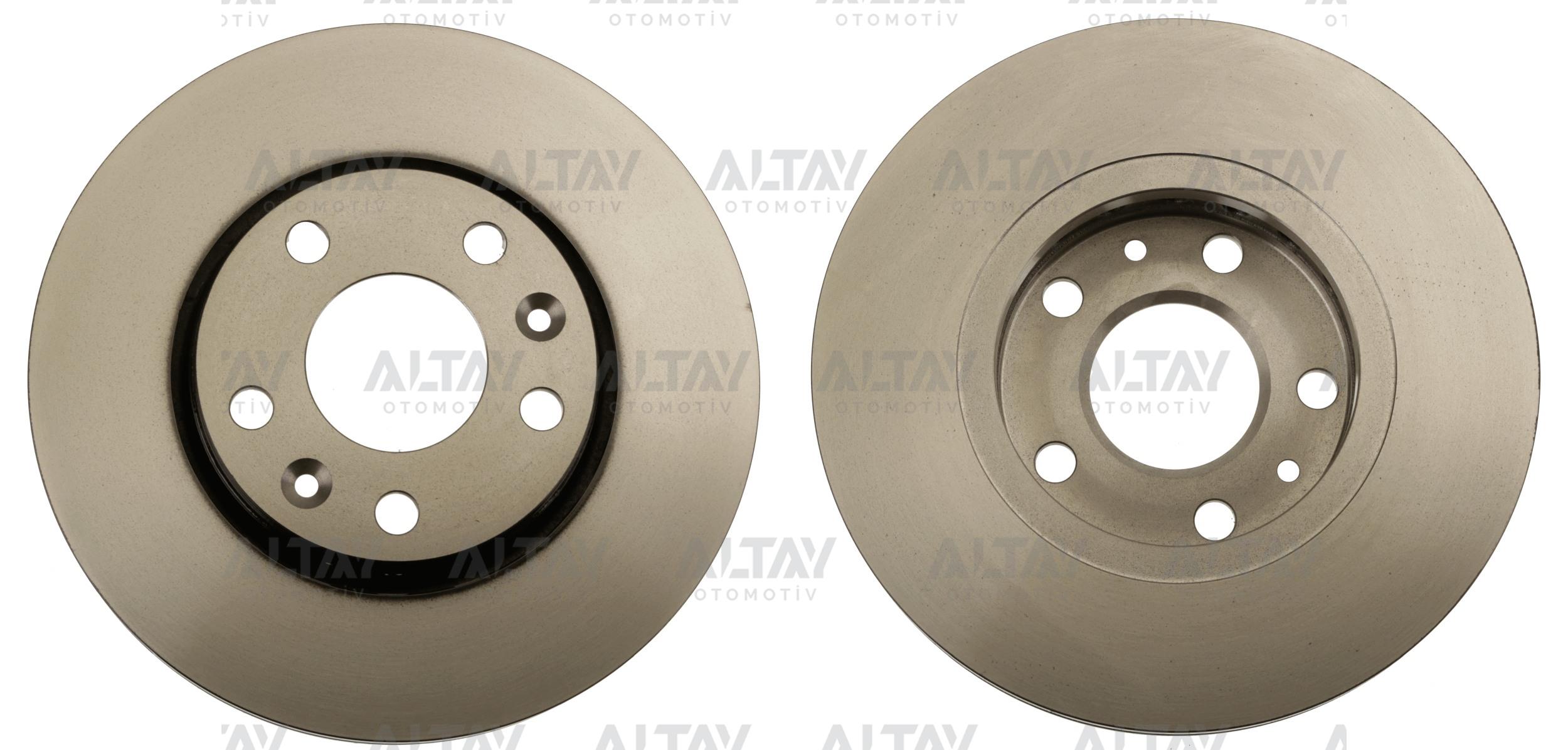 FREN DİSKİ FLUENCE 09-16 / MEGANE III 08-15 / MEGANE IV 16= / DOKKER 12= ÖN HAVALI 280-5 (SET)