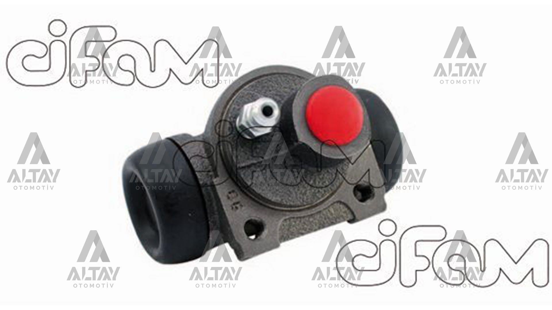 FREN SİLİNDİRİ 106 I 91-96 / SAXO 96-04 4 BIJON DÖKÜM 19,05mm ARKA SOL
