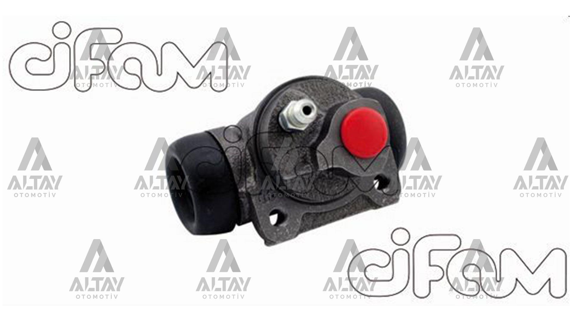 FREN SİLİNDİRİ 206 98-08 / C-ELYSEE 12= / 301 12= 1.6 HDI DÖKÜM 20,64mm ARKA SAĞ