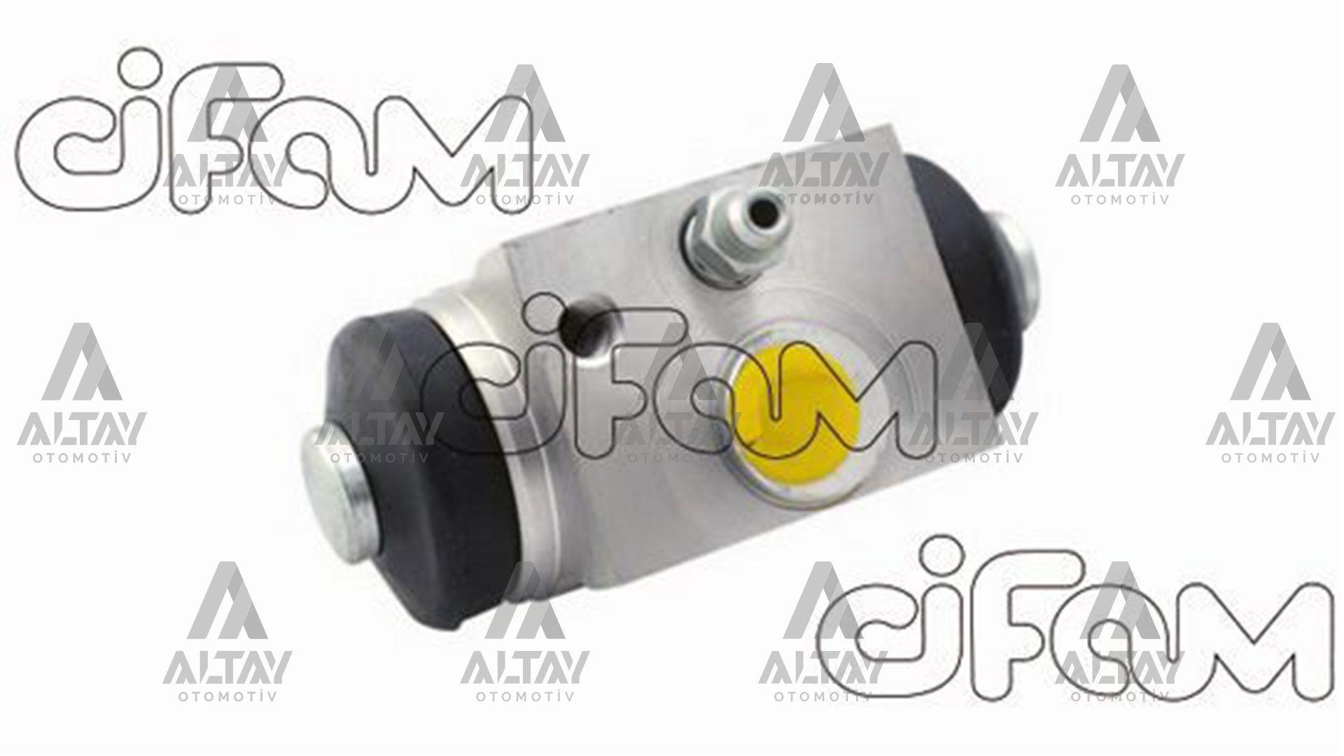 FREN SİLİNDİRİ 306 93-02 / 106 II 96-05 / 206+ 09= ABSLİ ALUMİNYUM 20,64mm ARKA SOL-SAĞ