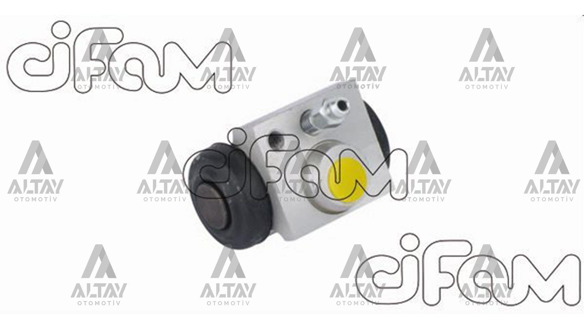 FREN SİLİNDİRİ C-ELYSEE 12= / 301 12= ABSLİ ALUMİNYUM 20,6mm ARKA SOL-SAĞ