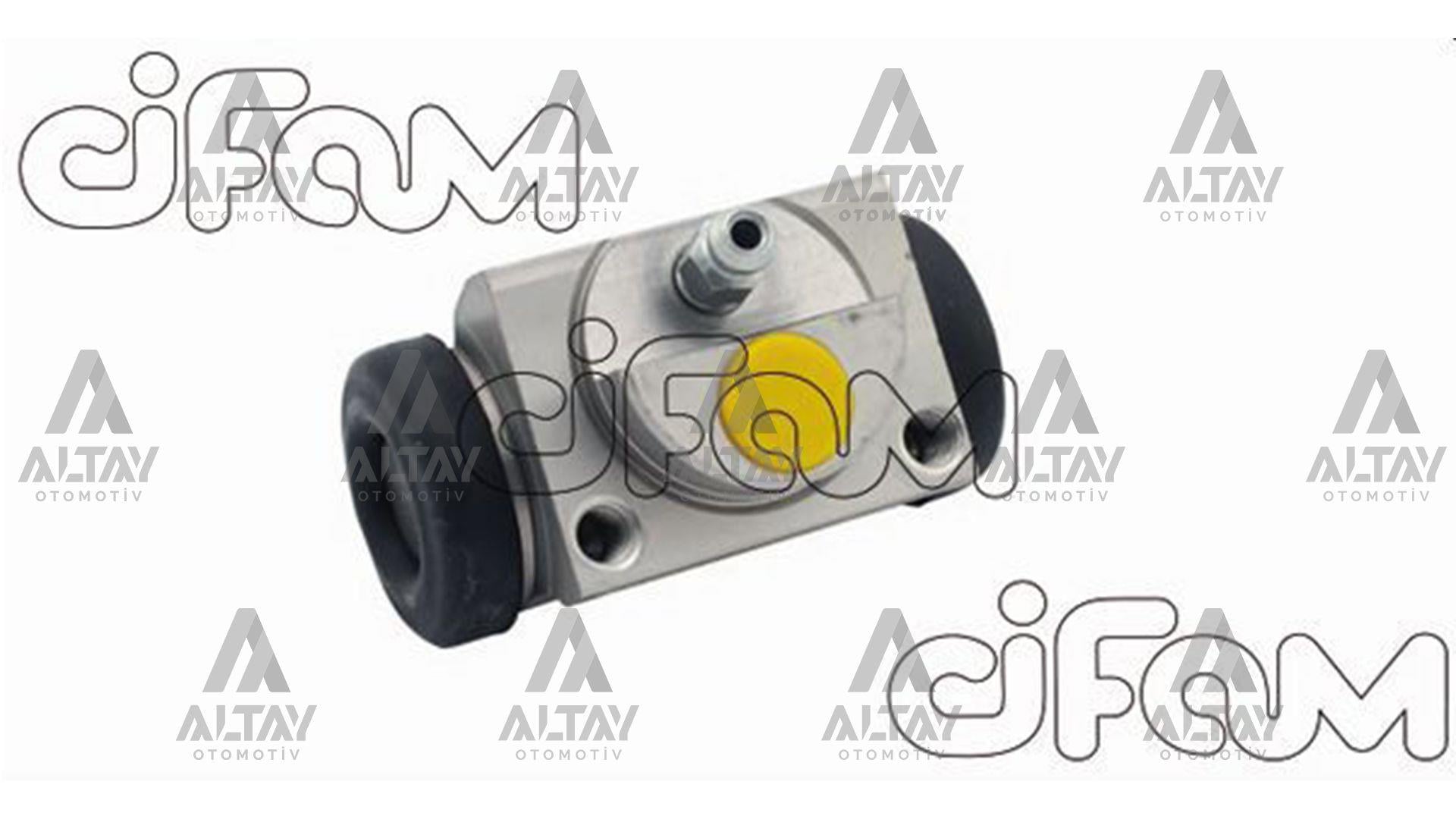 FREN SİLİNDİRİ CLIO III 05-12 / CORSA D 06-14 / MICRA 03-10 / MODUS 04= ALUMİNYUM 19,05 mm