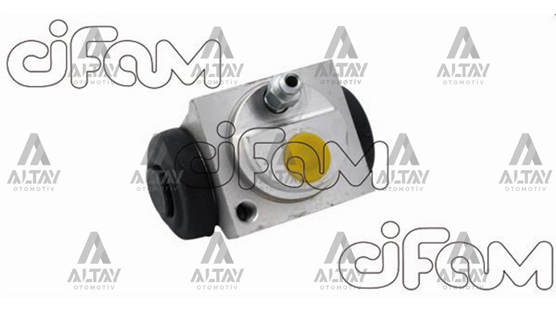 FREN SİLİNDİRİ CLIO IV 12= / CAPTUR 13= / DUSTER 09-12 / LOGAN II 12= ALUMİNYUM 19mm ARKA SOL-SAĞ