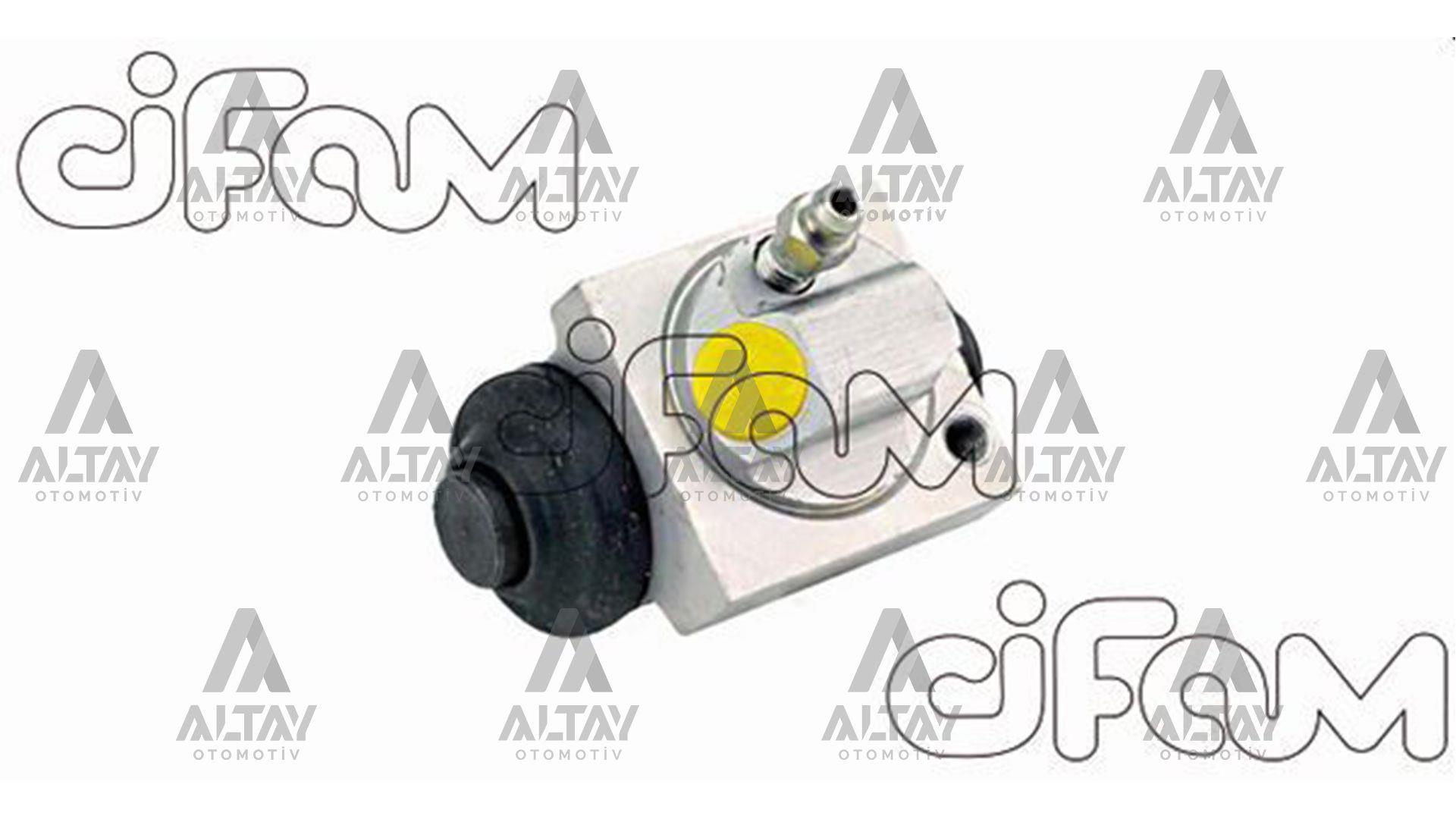 FREN SİLİNDİRİ DUSTER 10= 4X4 ALUMİNYUM 19,05mm ARKA SAĞ