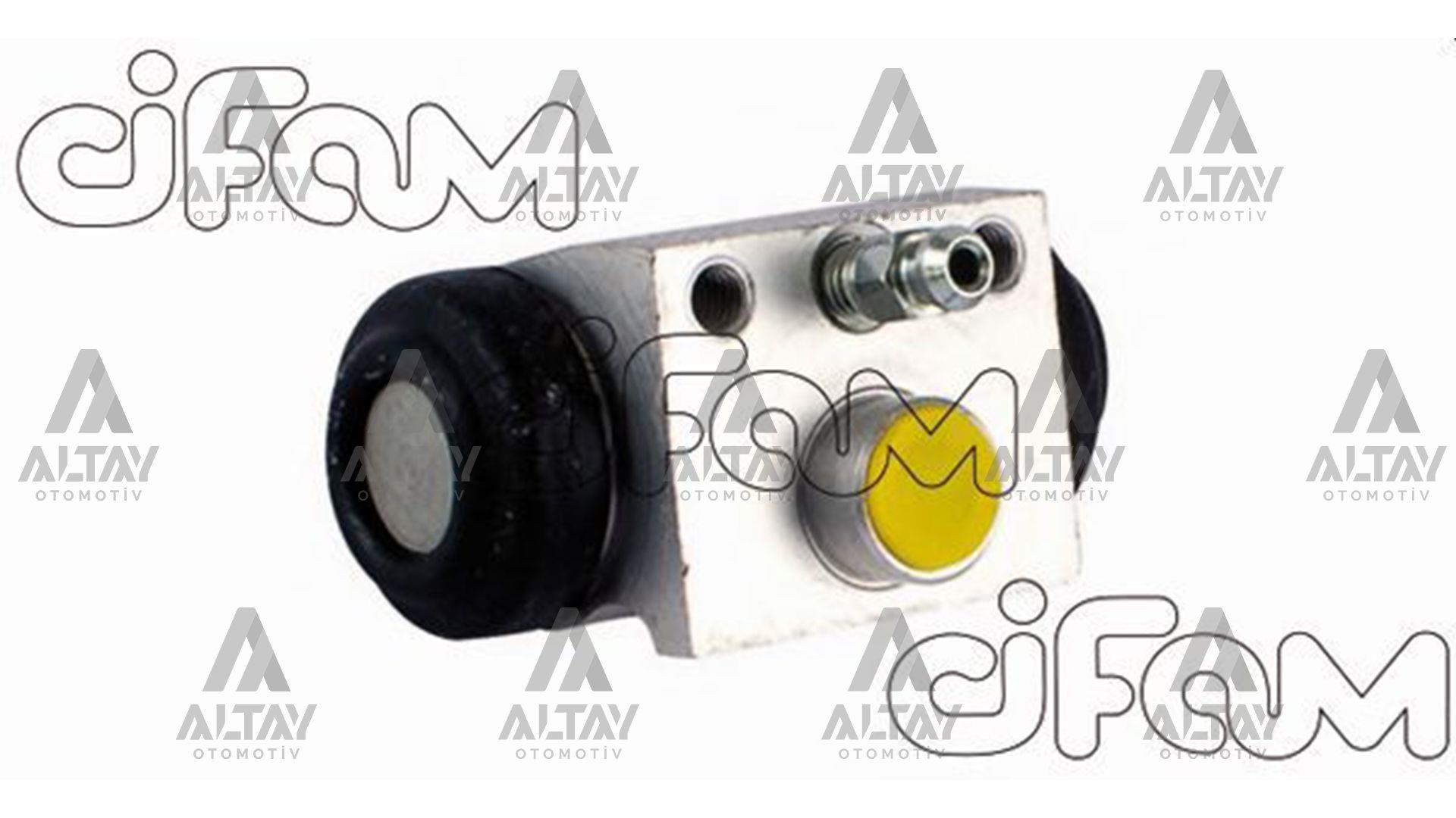 FREN SİLİNDİRİ EGEA 15= / 500 12= ALUMİNYUM 20,64mm ARKA SOL-SAĞ