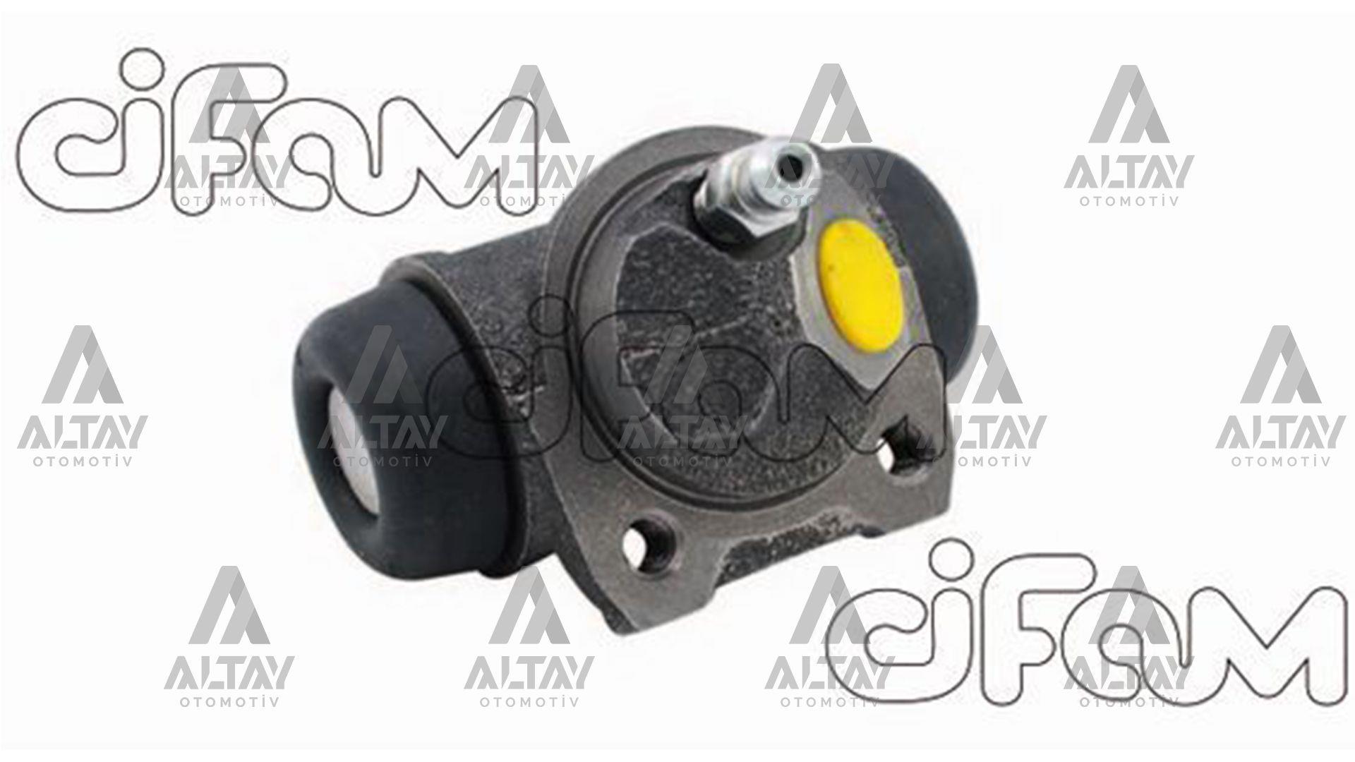 FREN SİLİNDİRİ R19 88-01 DÖKÜM 19,05mm ARKA SOL