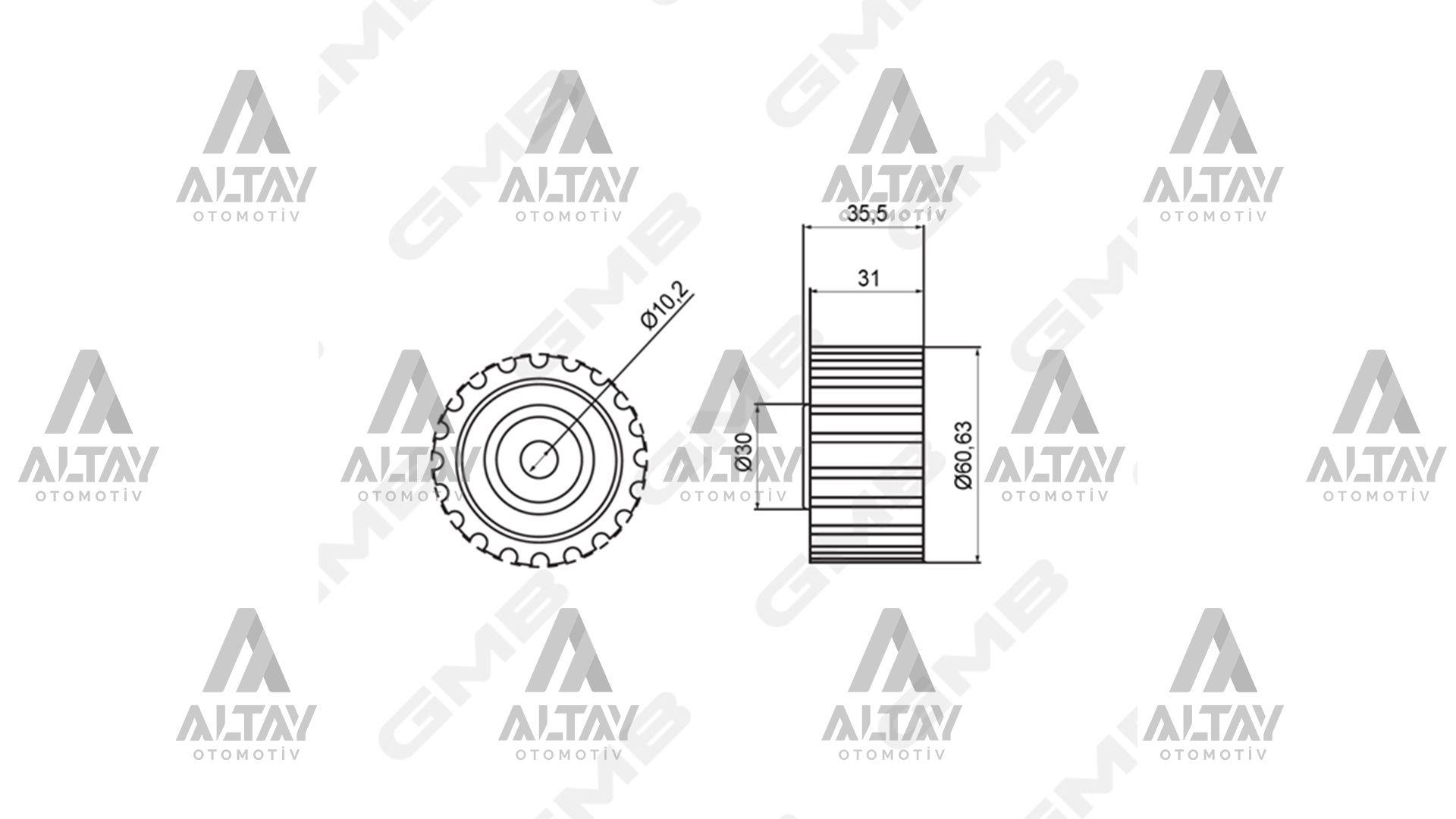 GERGİ RULMANI MITSUBISHI / OPEL / RENAULT