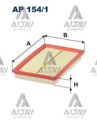 HAVA FILTRESI PRIMERA 96-02 2.0 / 02-07 1.6-2.0 / VANETTE / MAXIMA 2.0 / X-TRAIL / ALMERA 00-06 33mm