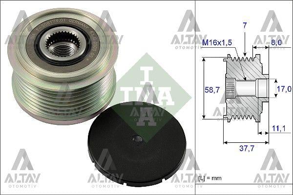 KASNAK ŞARJ DİNAMO TRANSİT V347 06=2.4 D KISA