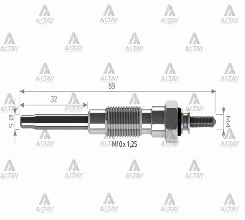 KIZDIRMA BUJİSİ (ISITMA) HILUX PICKUP / HIACE 11V.