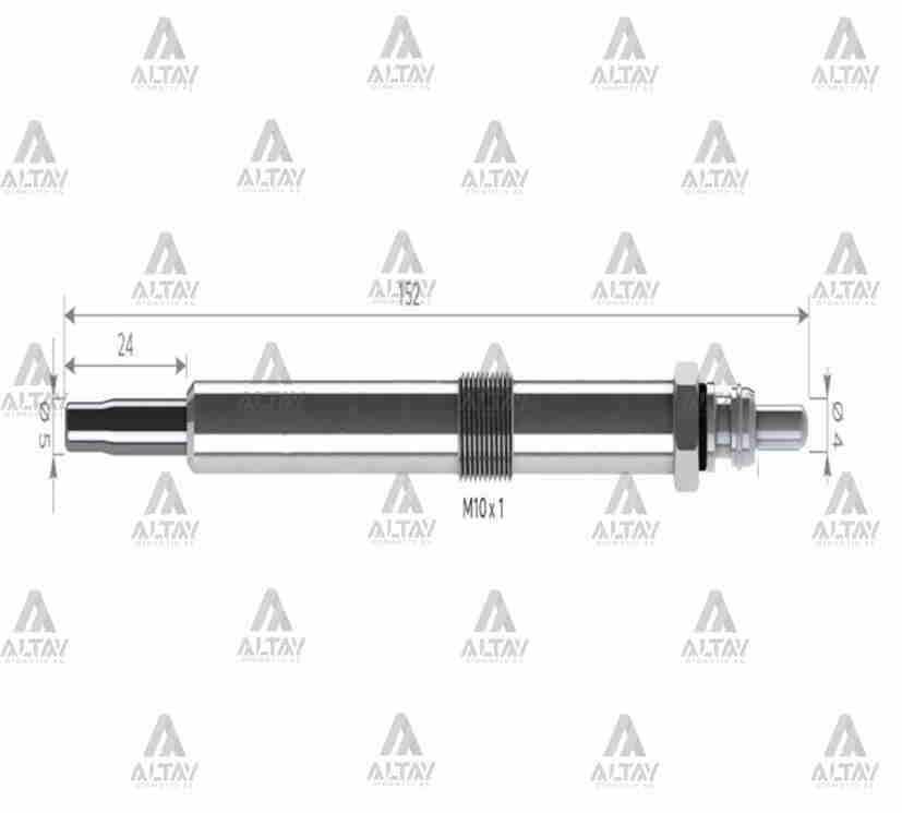 KIZDIRMA BUJİSİ (ISITMA) MASTER / TRAFFIC 2.2 - 2.5 DCI / OPEL MOVANO 2.2 DCI 11V.