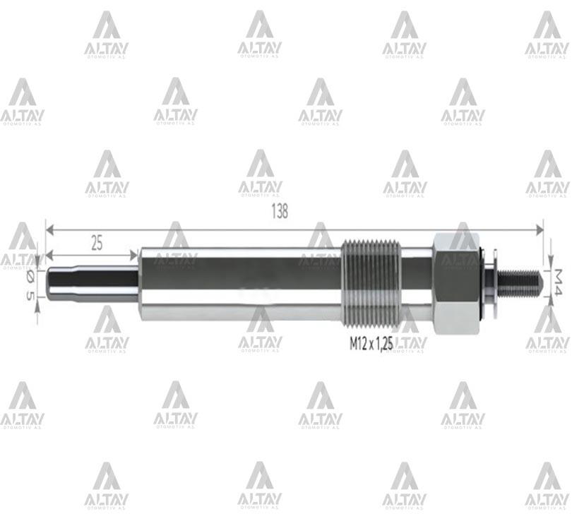 KIZDIRMA BUJİSİ (ISITMA) NKR-55 / D-MAX 04= / J.9 11V