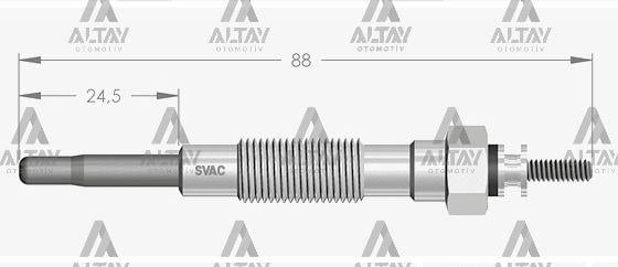 KIZDIRMA BUJİSİ (ISITMA) SUNNY I 1.7 D / CHERRY III 1.7 D 6.5V