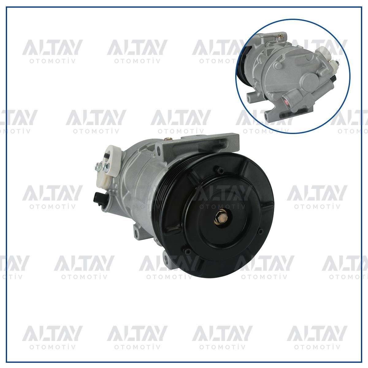 KLİMA KOMPRESÖRÜ COMBO E / DOBLO / FİORİNO / PUNTO / LİNEA 1.2-1.4-A14FC