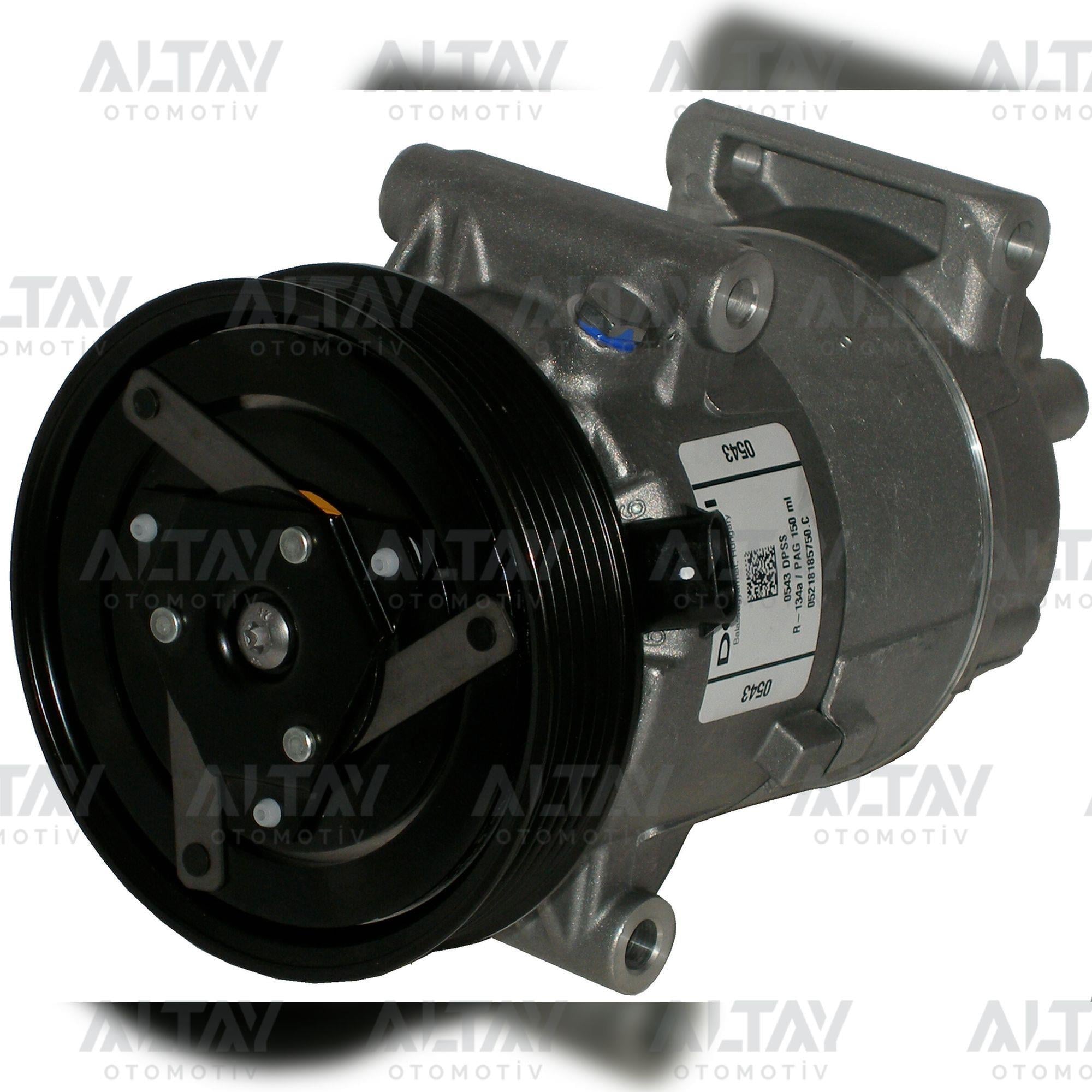 KLİMA KOMPRESÖRÜ MEGANE II 07-09 1.6 16V 6 KANAL