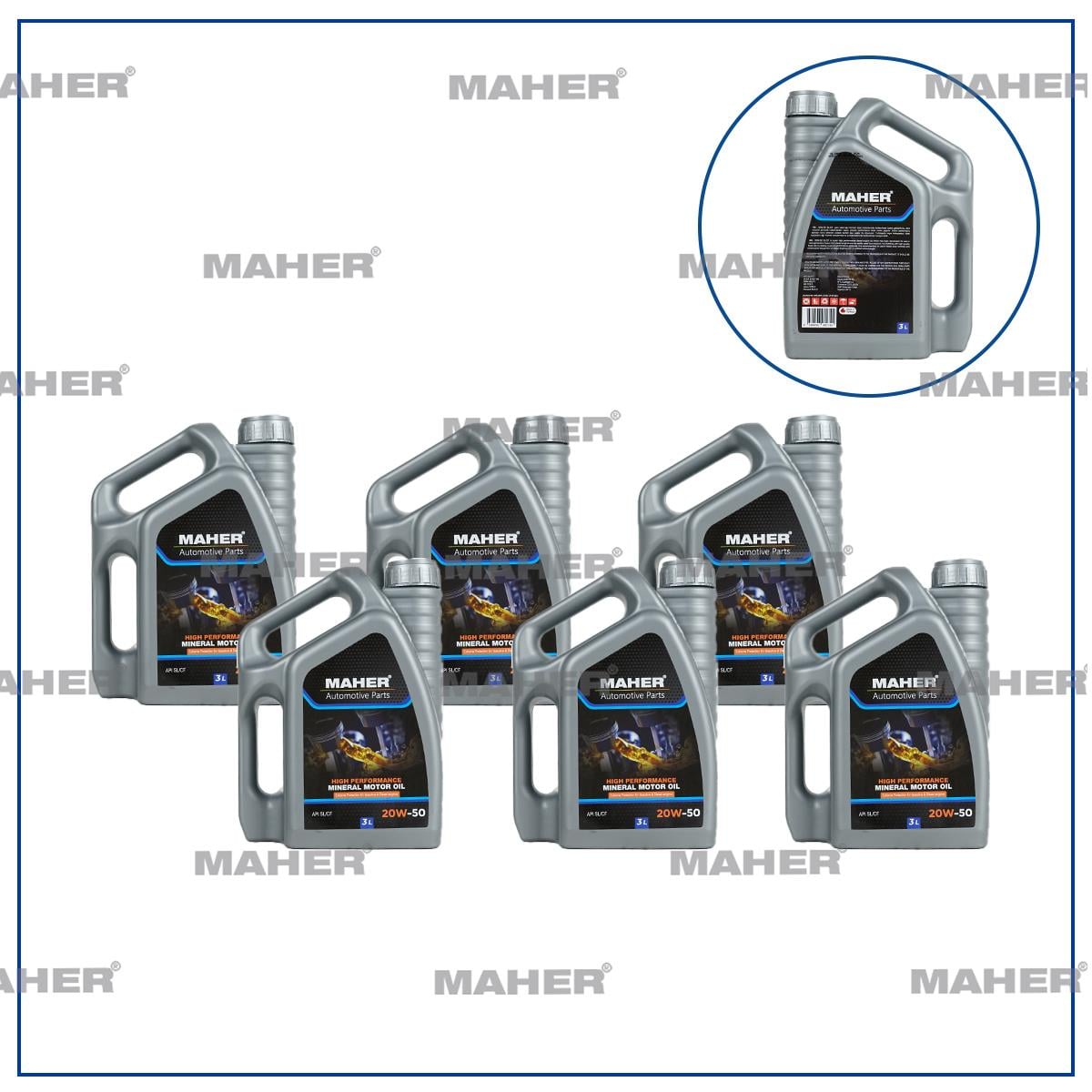 MOTOR YAĞI 20W/50 SL-CF / 3lt