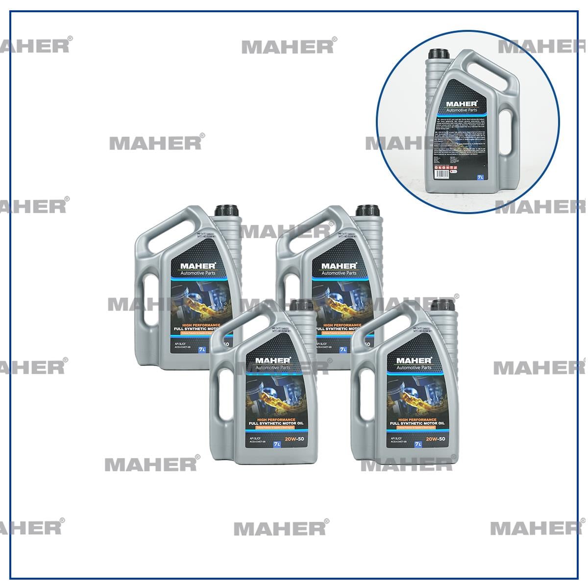 MOTOR YAĞI 20W/50 SL-CF / 7lt