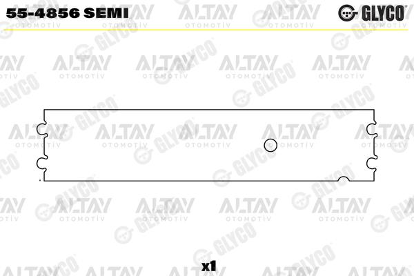 PİSTON KOL BURCU CLIO / MEGANE / KANGOO / FLUENCE / SYMBOL / LOGAN / SANDERO / QASHQAI / JUKE / NOTE 1.5DCI K9K DÜZ