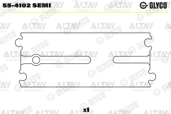 PİSTON KOL BURCU FOCUS / C-MAX / PARTNER / 207 / 307 03= 1.6 TDCİ-1.6 HDİ STD KONIK TIP