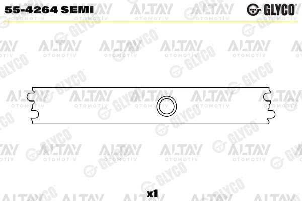 PİSTON KOL BURCU MEGANE / LAGUNA / CLIO 2.0 8V-2.0 16V F3R-F4R-F7R