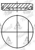 PİSTON SEGMANLI PASSAT / A4 / A6 / GOLF4 97-04 1.8 ADR-APT-AGN STD