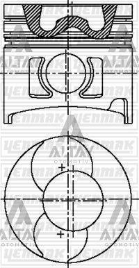 PİSTON SEGMANLI PICKUP D21 TURBO / BD30T STD