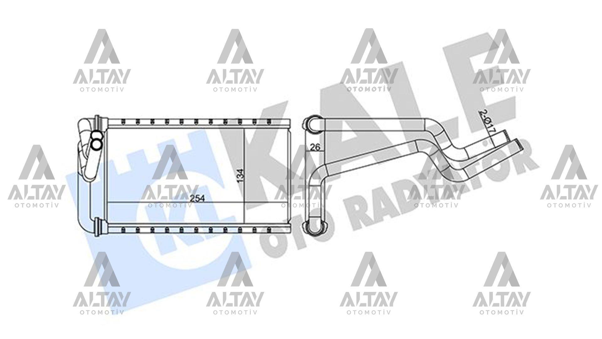 RADYATÖR KALORİFER CIVIC 06-12 FD6