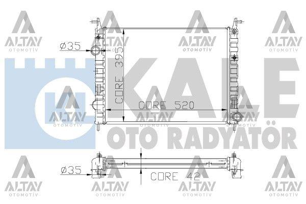 RADYATÖR SU ALBEA 03-12 / PALIO 03-12 1.3 JTD MEKANİK