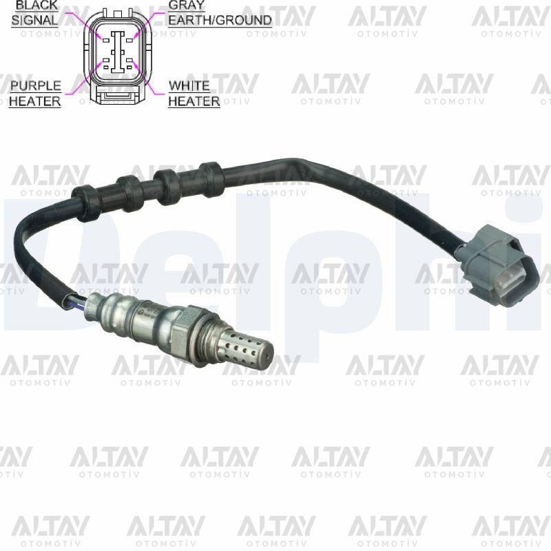 SENSÖR OKSİJEN ACCORD V 93-95 2.0I (F20Z2) / CIVIC / VW CADDY II GOLF III-IV PASSAT AUDI A4 A6 A8 / FIAT BRAVA / MAREA / POLO IBIZA 09-15 (OZA624-E4)