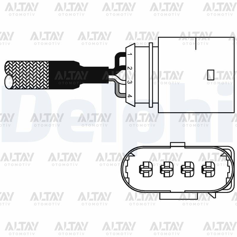 SENSOR OKSIJEN GOLF4 / BORA / A3 / TOLEDO 97-04 AKL-AEH ON