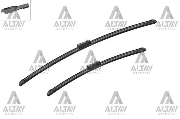 SİLECEK SÜPÜRGESİ TAKIM PASSAT 15= / ARTEON 17= / T-ROC 17= / A3 13= / PANAMERA 13-16 26+19 A102S (650mm+480mm)