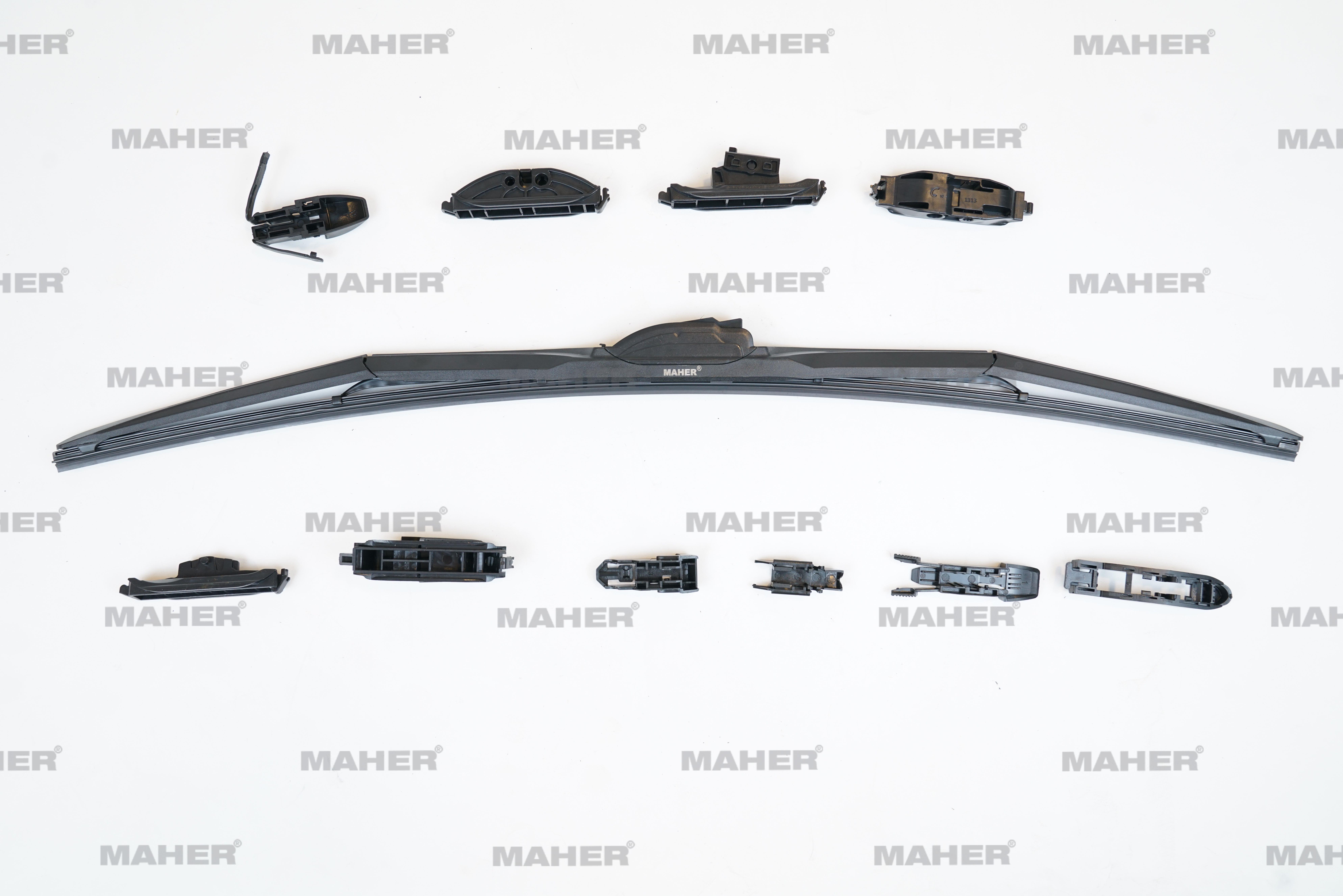 SİLECEK SÜPÜRGESİ TEK TİP ÜNİVERSAL 11 APARATLI 26 HYBRID (650mm)